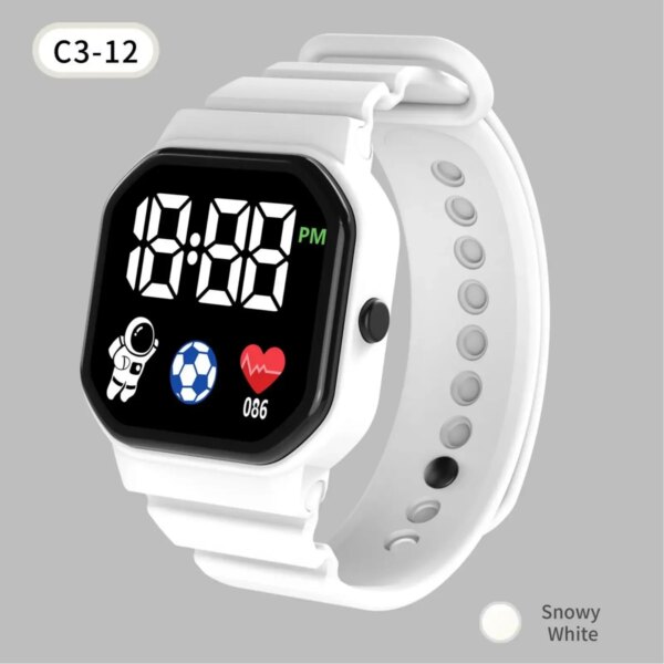 New Watches C3-12 Football Wrist Watches LED Digital Watch For child  Sports Watch Electronic Clock Hodinky Reloj Hombre