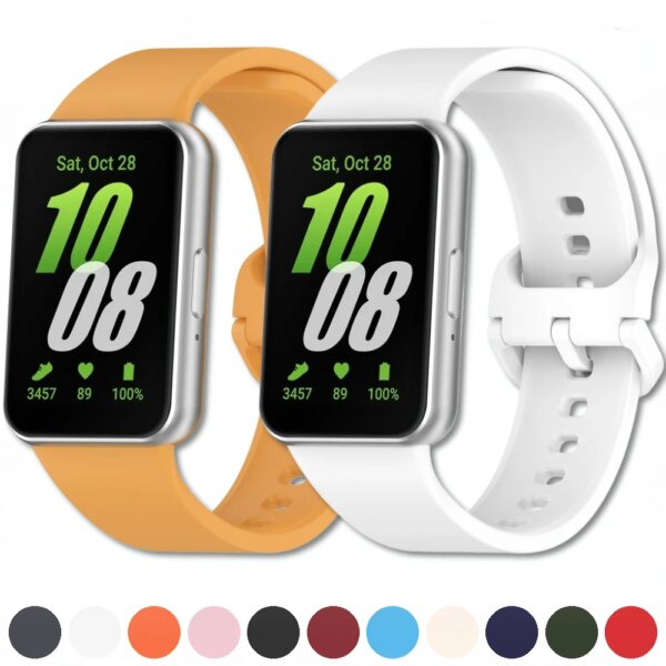 Original Silicone Strap for Samsung Galaxy Fit 3 Smart Watch Breathable Wristband for Samsung Galaxy Fit 3 Sport Bracelet Band