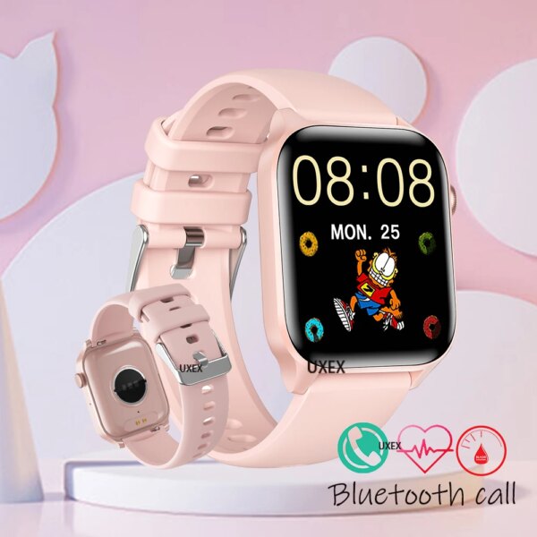 Original Smartwatches Men And Daughter Bluetooth Call Heart Rate Blood Oxygen Health Monitoring Waterproof Smart Watch GTS 2024