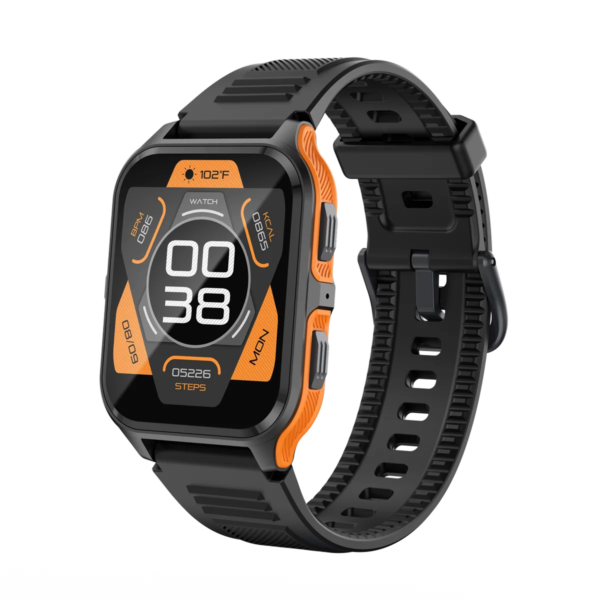 Outdoor Sports Smart Watch Men Bluetooth Call Fitness Watch 100+ Sports Modes 3ATM Waterproof Strong Battery Life Wristwatch