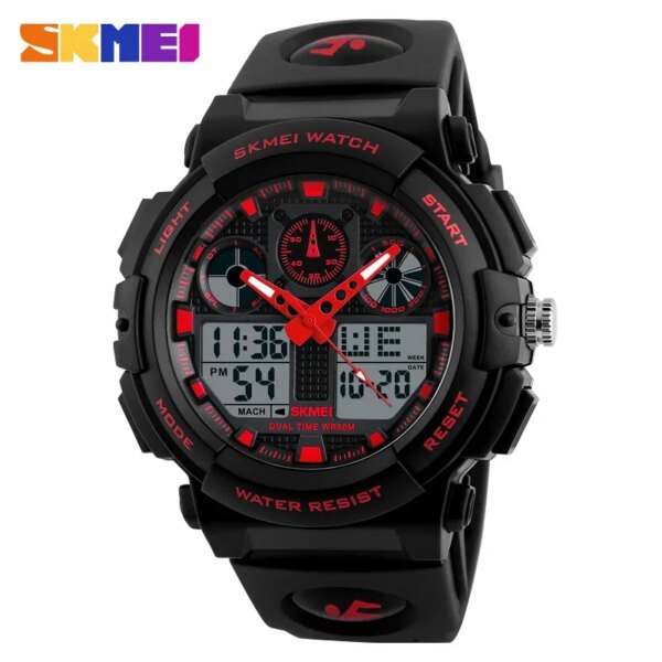 SKMEI 1270 Digital Sport Watch for Men Chronograph Waterproof Military Electronic Mens Wristwatch Alarm Clock reloj hombre 1243