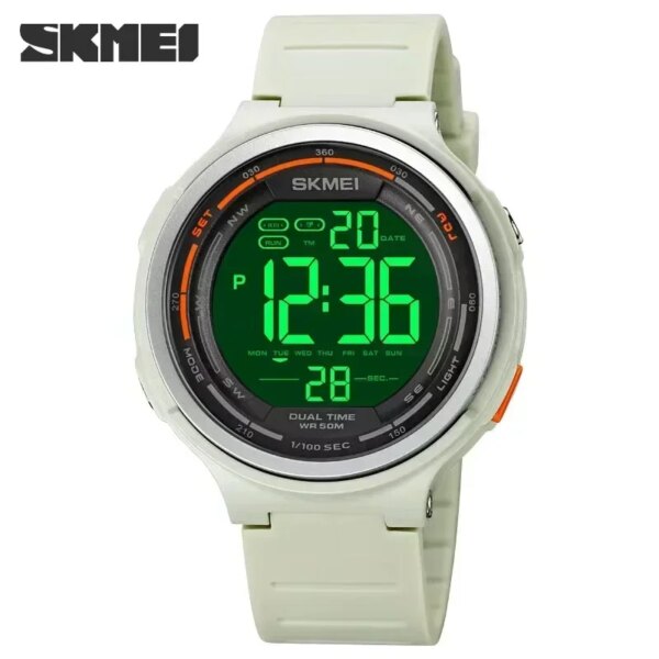 SKMEI 1841 Count Down 5Bar Waterproof Wristwatch For Men Male Clock Watch reloj hombre LED Light Digital Mens Sport Watches