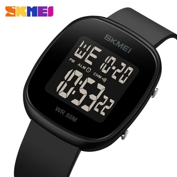 SKMEI 1843 Luxury Electronic Timer Digital Men Watch Fashion Sport Waterproof Military Mens Wristwatches Clock 1894 reloj hombre