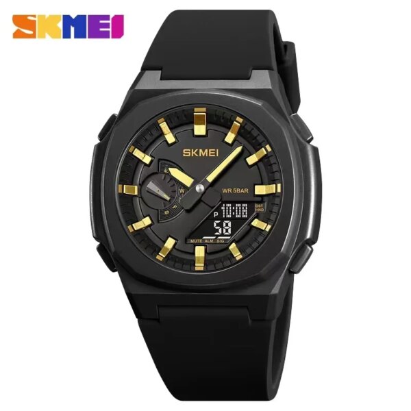 SKMEI Men Countdown Chrono Wriswatch Waterproof Sport Watches 5 Alarms Date Clock reloj hombre Digital watch 2091 2100 2103