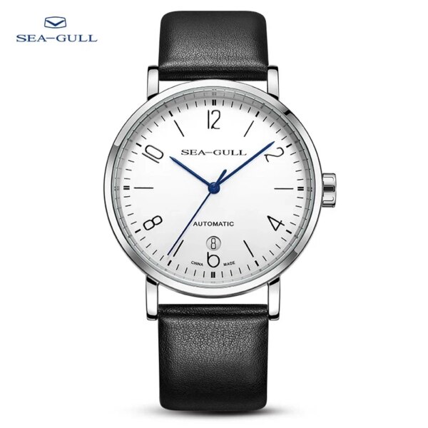 Seagull Men's Automatic Mechanical Watch Bauhaus Business Casual Mechanical Wristwatch Men‘s  Wristwatches Automatic Watches