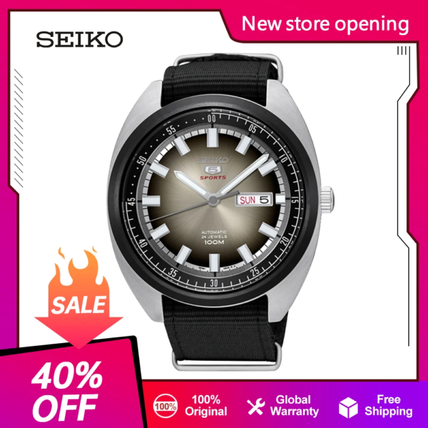 Seiko 5 Original Japan Automatic Mechanical Watch For Men 10Bar Waterproof Luminous Sports watches