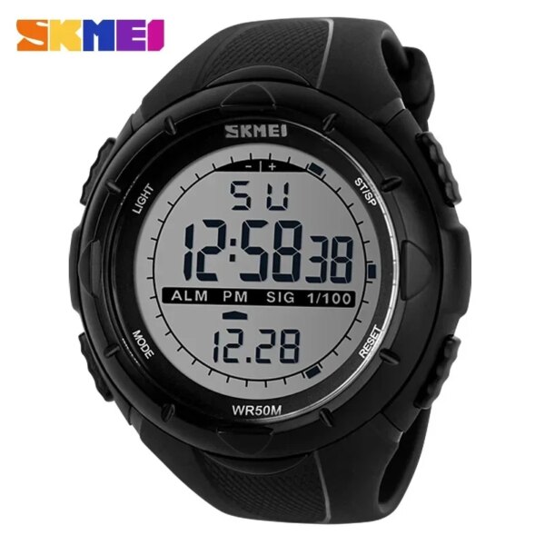 Skmei Men Military Watches Alarm Clock Shock Resistant Waterproof Digital Watch Reloj Hombre Fashion Simple Sport Watch 1025