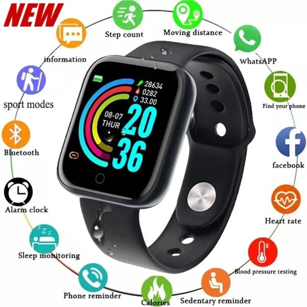 Smart Watch For Android Women's Men's Children's Smartwatch Fitness Watches Bracelet Men Smart Watch For Women Smartwatch Y68