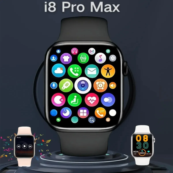 Smart Watch I8 Pro Max Answer Call Sport Fitness Tracker Custom Dial Smartwatch Men Women Gift For Apple Phone PK IWO 27 X8 T500