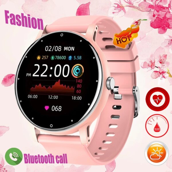 Smartwatch Ladies 1.28 Screenful Bluetooth Call Personalized Multi Exercise Health Monitor Menu Weather Push Style Watches Women