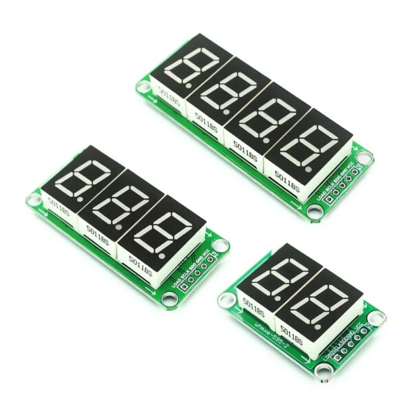 Static drive 2 3 4 segment Digital Tube LED Display Module 2 Digital 74HC595 tube 100% new original