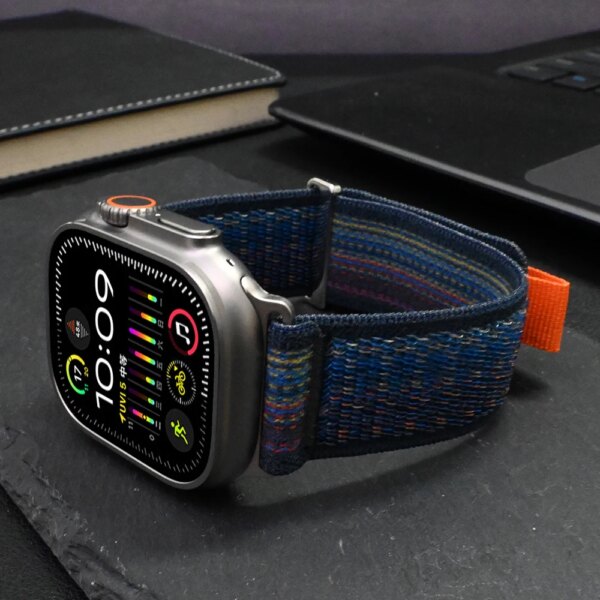 Trail Loop Band For Apple Watch Ultra 2 1 49mm Strap 45mm 44mm 42mm Correa Bracelet For iWatch Series 9 8 7 6 5 4 Se Bracelet