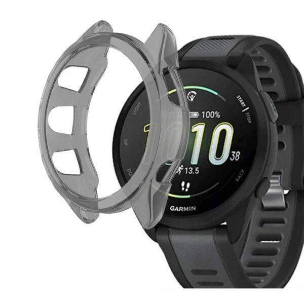 Transparent Silicone Protective Case for Garmin Forerunner 165 Colorful Soft TPU Cover Smart Watch Anti-fall Protection Cases