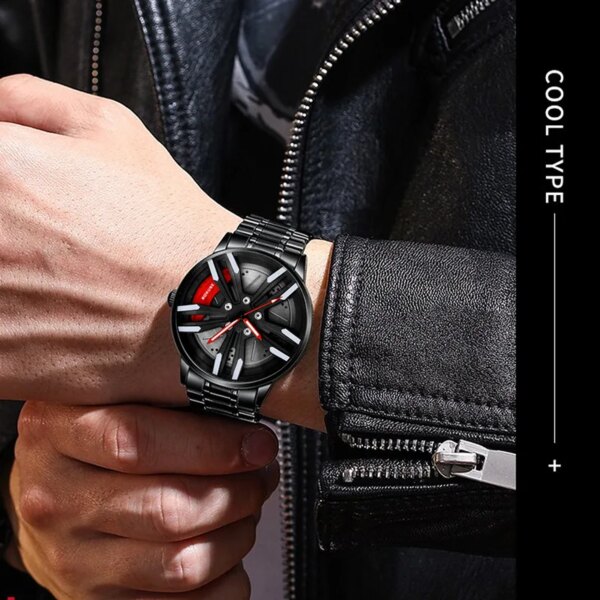 Watch For Men Mens Watch Men Watch Fully Automatic Non Mechanical Watch Fashion Men's Luminous Waterproof Quartz Watch Watch Men