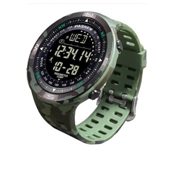 Waterproof Electronic Divng Watch Men Compass Digital Hand Clock Location Return Pedometer Military Sport Tactical Wristwatch