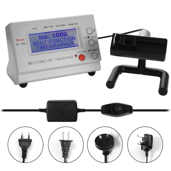 WeiShi No.1000 Multifunctional Professional Timing Timegrapher Mechanical Watch Tester for Repairers and Hobbyists Watch Tools