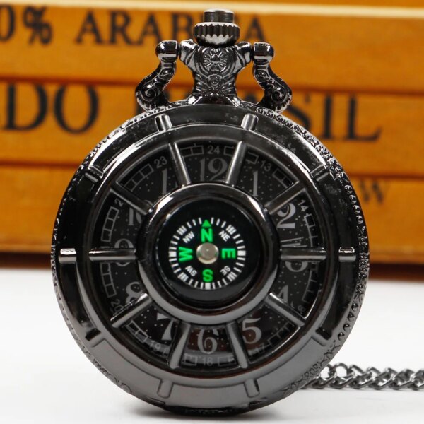 Wholesale Pocket Watches for Men Pendant Vintage Costume Mens Pocket Watches and Chain Vest Necklace Watches