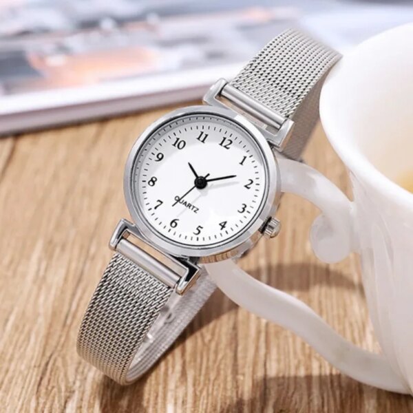 Women Silver Bracelet Watches Small Women Wrist Watch Women Watches Fashion Women's Watches Clock Reloj Mujer Relogio Feminino