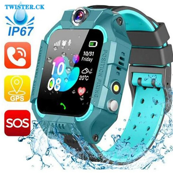 Z6f Kids Smart Watch SOS Phone Watch for Children with Sim Card Ip67 Waterproof Remote Photo Smartwatch For Ios Android